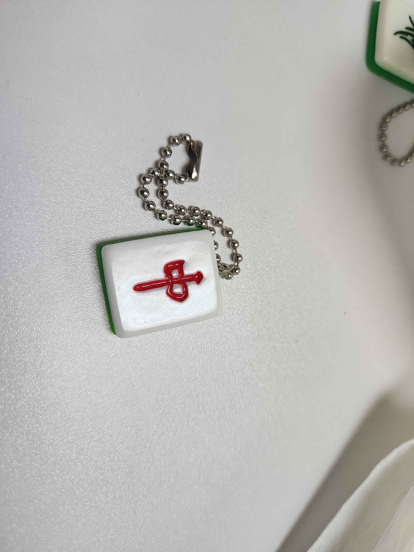 Mahjong keychain